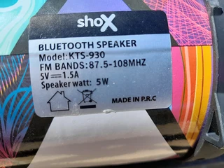 Bluetooth Speaker - Shox Dynamics - Christmas present option