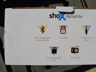 Bluetooth Speaker - Shox Dynamics - Christmas present option