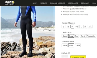 Wetsuit - Medium - 5mm - Coral