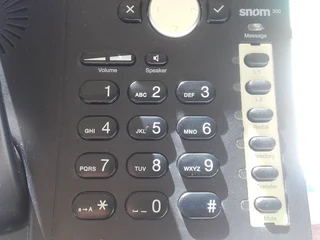 SNOM VOIP / SIP Phone - Call via Internet