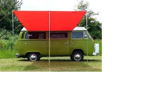 Adjustable / Telescopic  Camping Poles - Caravan, Trailer, Tent Awning or Tarpaulin . 4ft to 7.5ft