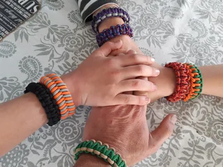 Paracord Bracelet/ Survival Bracelet - Custom pattern, size, colour. Gift / present / Christmas