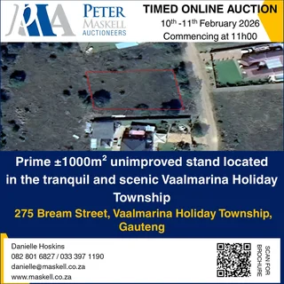 Vacant Land / Plot On Auction in Vaal Marina