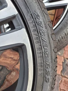 Volvo xc90 22&#34; rims with tyres