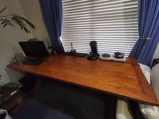 Big wooden office table (240 x 90cm)