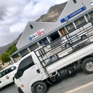 Bakkie with driver for hire