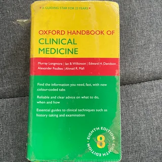 Oxford Handbook of Clinical Medicine (8th Edition)
