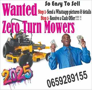 Ride on Lawnmowers Wanted
