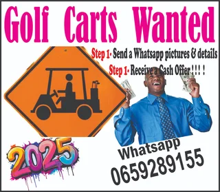 Golf Carts Wanted in Any Condition Dead or Alive