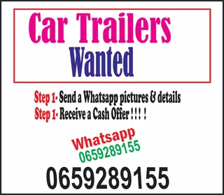 Trailers Wanted big or small
