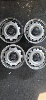 Steel Rims with opel caps