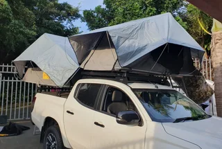 1x Eezi Awn Jazz 1.6 Rooftop Tent-Grey