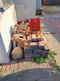 Paving and bricks