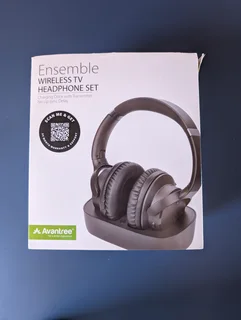 Wireless TV Headphone Set