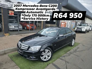 2007 Mercedes-Benz C200 Kompressor Avantgarde Automatic