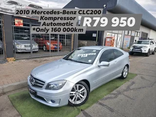 2010 Mercedes-Benz CLC200 Kompressor Automatic