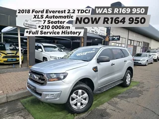 2018 Ford Everest 2.2 TDCI XLS Automatic - 7 Seater