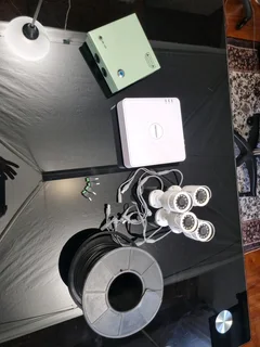 Hikvision 4-Channel CCTV System – 1080p Cameras &#43; DVR &#43; Power Box &#43; Cable