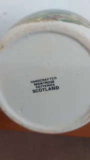 Rutherford Whiskies Handcrafted Jug -  Montrose Potteries Scotland