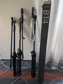 Microphone Stands x 3 Samson