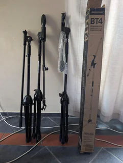 Microphone Stands x 3 Samson