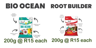Fertilisers Natural Organic from only R15 for 200g at the Milnerton Market Stand No. C19 on Sundays