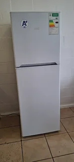 White KIC Top Freezer Bottom Fridge
