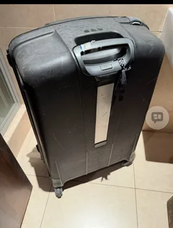Samsonite 360 hard shell suitcase