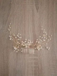 Gold Hair Accessory