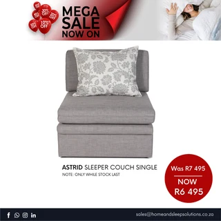 Mega Sale Now On! Astrid Single Sleeper Couch