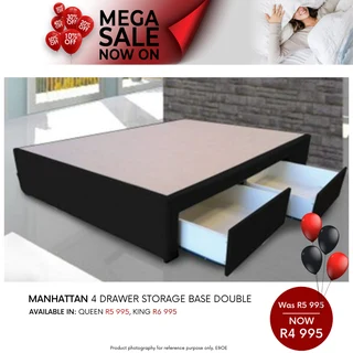 Mega Sale Now On! Manhattan 4 Drawer Storage Base