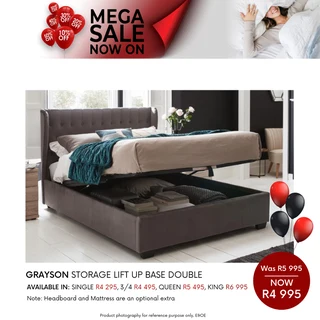 Mega Sale Now On Grayson Storage Lift Up Base, Storage Bed