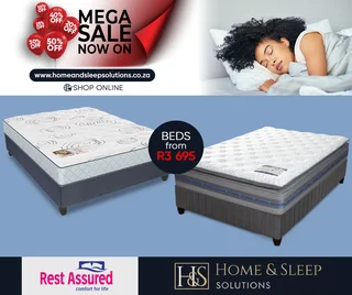 Mega Sale Now On! Selected Rest Assured Bed Sets and Mattresses