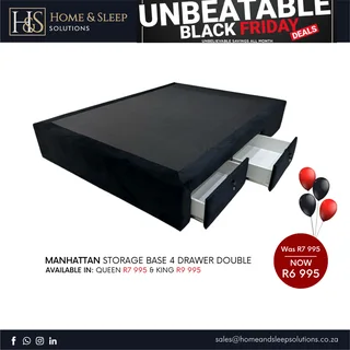 Manhattan 4 Drawer Storage Base