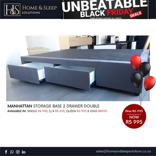 Manhattan 4 Drawer Storage Base