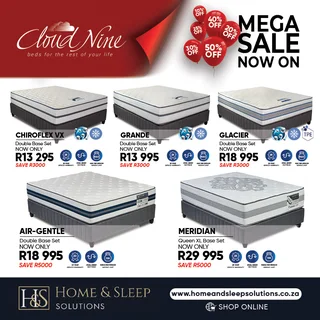 Mega Sale Now On! Selected Rest Assured Bed Sets and Mattresses