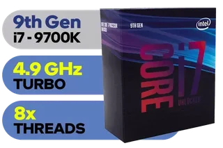I7 9th gen+ 16gb ddr4 ram