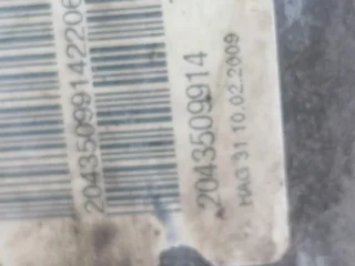 2010 MERCEDES BENZ C350 V6 (W204) REAR, DIFFERENTIAL WITH CV SHAFTS,HUBS AND BRAKES