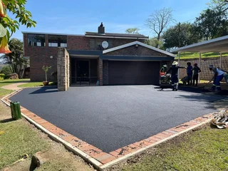 TAR DRIVEWAYS RETAINING WALLS