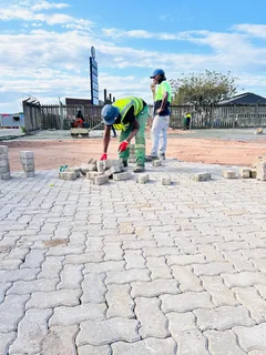 Brick Paving Coble stones paving