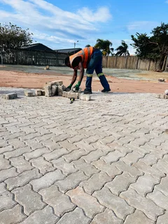 Brick Paving Coble stones paving