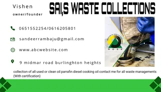 Oil and waste removal