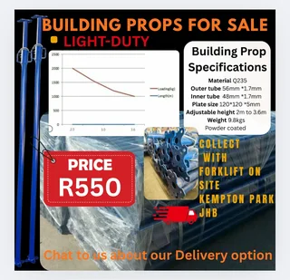 Brand new Building props / Acrow props  for Sale