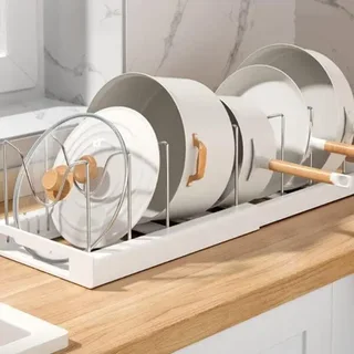 Perfect Dealz Adjustable Pots and Pans Organizer