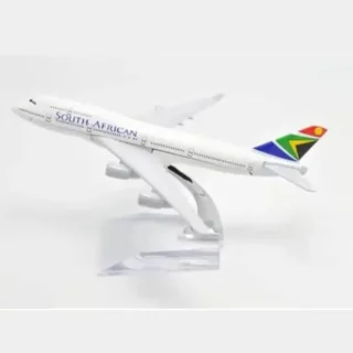Perfect Dealz Alloy Aircraft Model -(South Africa Airways)