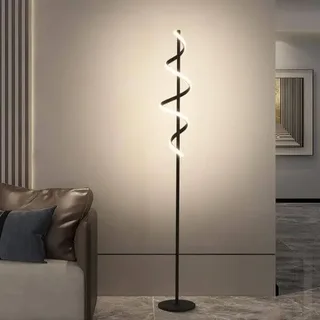 Perfect Dealz Spiral LED Color Changing Bright Floor Standing Lamp