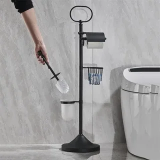 Perfect Dealz Floor Standing Toilet Brush and Holder Set