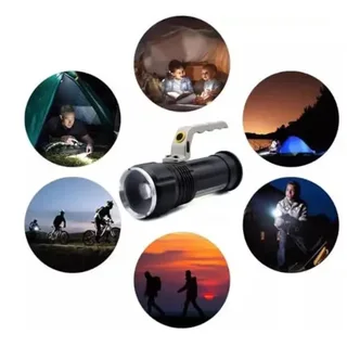 Perfect Dealz LED Rechargeable Flashlight Search Light