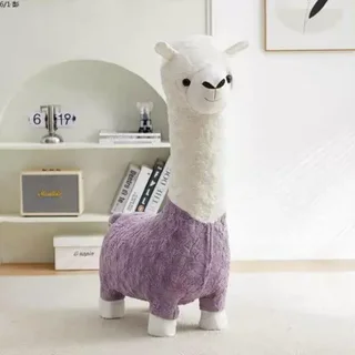 Perfect Dealz Kids Llama Shaped Stool - Purple