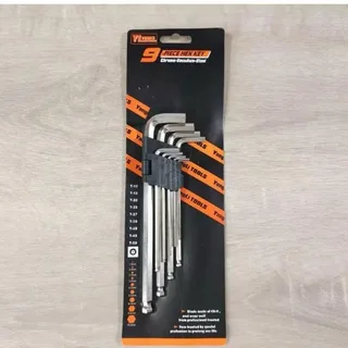 Perfect Dealz 9 Piece Ball Point Hex Key Set